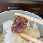 マル陽 - 肉厚なレバー