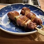 炭火焼鳥 きち蔵 - 鴨ねぎま