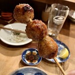 炭火焼鳥 きち蔵 - つくね