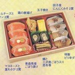 三咲羽や - 青森ぜいたく弁当（内容）