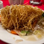 南海飯店 - 皿うどんの麺