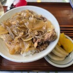 牛太楼 - 牛丼ハーフサイズ