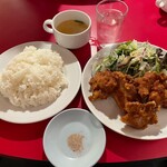 南海飯店 - 本日の日替定食ライス大