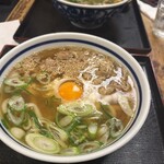 うどん 兎麦 - 肉なんばうどん