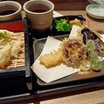 天婦羅と刺身 板前料理 魚天 - 