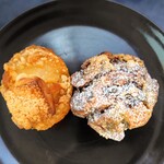 BABA bakery. - りんごとクランブルマフィン、チョコバナナマフィン