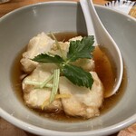 和食れすとらん天狗 - ゆず香る揚げだし豆腐