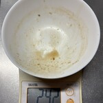 もつ煮屋 貫太郎 - 2/3人前で457g-242gなので215g