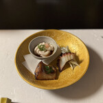 京都三条 箔 - 先付け