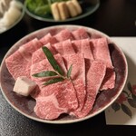 京都三条 箔 - 和牛すき焼き