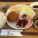 キッチン 高山 - ご飯大盛り
