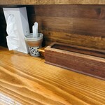 蕎麦 しらいし - 卓上