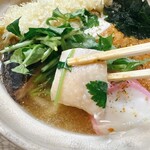 蕎麦 しらいし - 鍋焼きうどん  ¥1,100  鶏肉