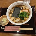 水府そば　大和屋 - 玉子とじ…税込900円