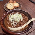 酒と味噌煮込み 味噌煮込罠 - どて煮と追加バケット