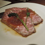 イタリアン大衆酒場HARUTA - ロースストビーフ１枚３００円