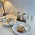 ホワイト バーチ コーヒー - 左ベイクド・あんぽ柿