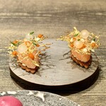 レヴォ - 「甘海老タルタルのブリオッシュ」