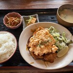 かしわ家 - チキン南蛮定食　1,080円(税込)