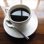 茶房 天井棧敷 - 深煎りの「コーヒー」は、コクと苦みが素晴らしい。