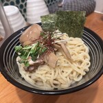 Sengyo Toridashi Men Sawamura - Chicken Tsukemen with Soft-Boiled Egg