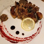 魚介イタリアン&チーズ UMIバル - ホエー豚　肩ロースグリル