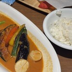 ジアス ルーク＆タリー - 帆立貝柱のスープカレー