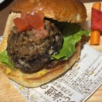 ジアス ルーク＆タリー - 知床産　てごねハンバーグエゾ鹿のハンバーガー