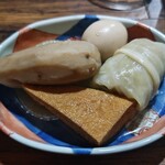 一期一会 - じゃがいも 厚揚げ 玉子 ロールキャベツ。