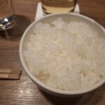 焼肉うしごろ - 魚沼産コシヒカリご飯の小サイズです。