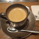 焼肉うしごろ - ホットコーヒーです。