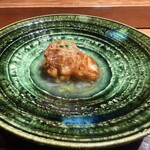 鈴田式 - クエの揚げ物の白菜あんかけ