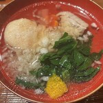 たきや - 揚げ餅が入った雑煮