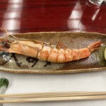割烹 小菊 - 大きな海老！
