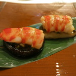 レストラン ラッセ - 27年1月　車海老　里芋　ネギ　中身