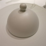 レストラン ラッセ - 27年1月　タリオリーニ　毛ガニのソース　器