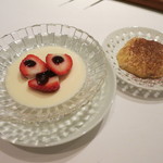 レストラン ラッセ - 27年1月　パンナコッタ　ベリーのソース