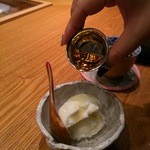 鮓や 大東 - (2015.01)　古酒をかけて