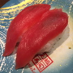 元祖寿司 - 本マグロ特上赤身（２００円＋税）２０１５年１月
