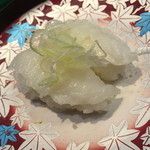 元祖寿司 - えんがわ（１２５円＋税）２０１５年１月