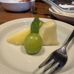 シルクバレル - ランチのデザート