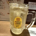 天ぷら たろじろう - ハイボール
