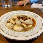 シルクバレル - 海鮮麻婆＆回鍋肉のセット。小サイズが２つ