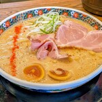 純米味噌ラーメン みそら堂 - 期間限定 伊勢海老香る味噌ラーメン