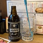 音鶏家 - ホッピーセット　450円