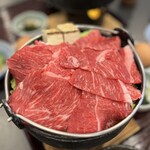 米澤牛黃木 牛鍋Ooki - 特上赤身牛肉鍋定食
