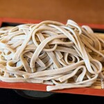 深山 - 料理写真:そば（太）