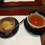 割烹 清風 - デザート（お茶と共に）