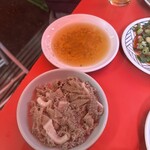 豚足のかどや - センマイ