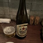 炭火焼鳥コクレ - 赤星　おいしい